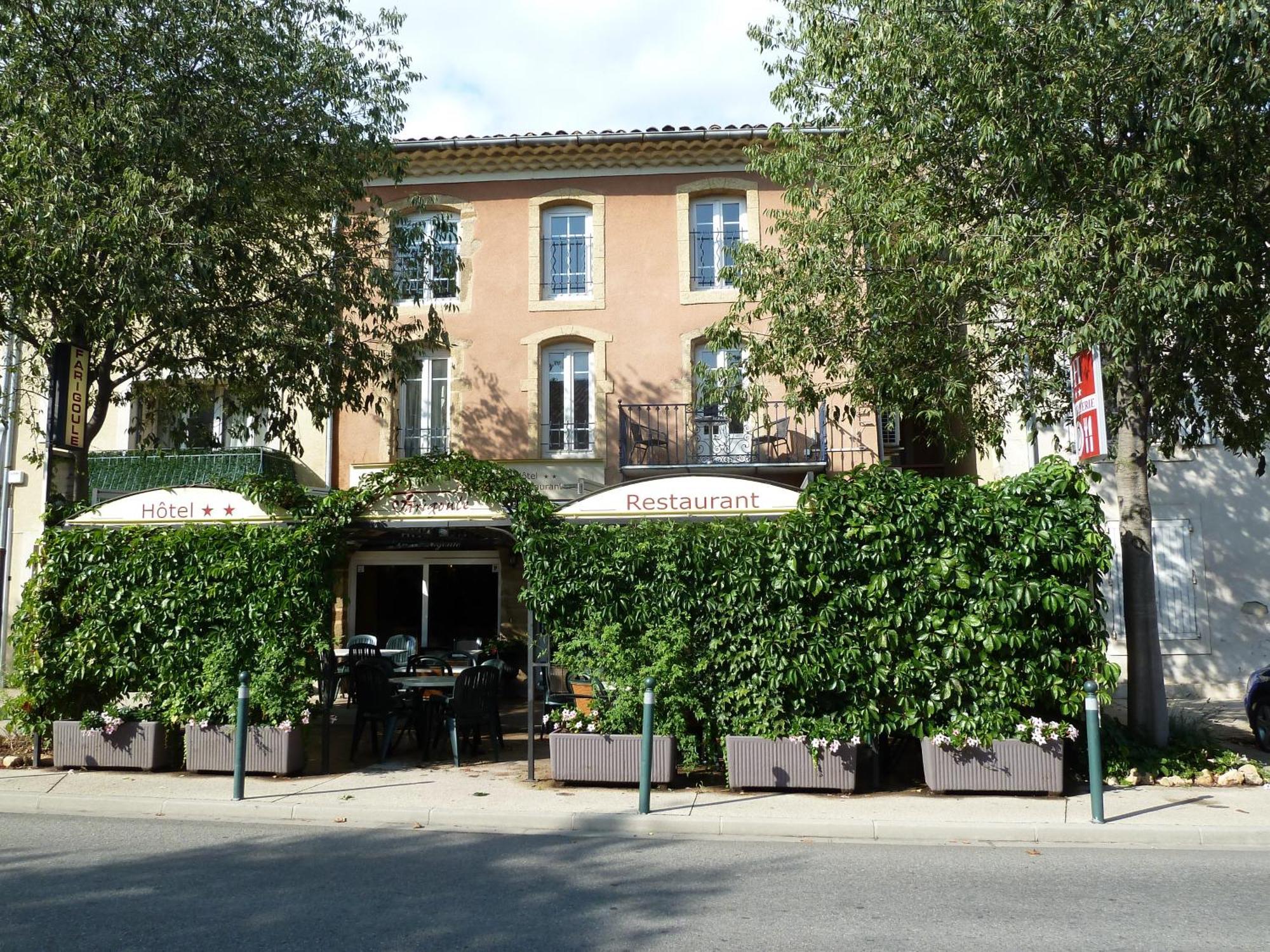 Logis Hotel Restaurant La Farigoule Sainte-Cecile-les-Vignes Экстерьер фото